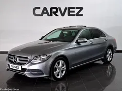 Cinza Usado 2015 Mercedes C220 Sedan | € 22.500 (Preço elevado)