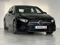 Preto Usado 2021 Mercedes A180 AMG line | € 28.750 (Super Preço)