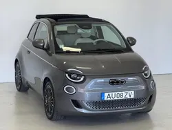 Cinzento Usado 2022 Fiat 500e La Prima Cabrios | € 19.950 (Bom preço)