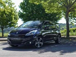 Azul Usado 2019 Peugeot 208 GT-line Citadino | € 12.750 (Preço justo)