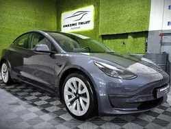Cinza Usado 2021 Tesla Model 3 Long Range AWD Sedan | € 31.950 (Preço elevado)