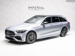 Cinza Usado 2022 Mercedes C300e AMG line Carrinha | € 44.950 (Preço justo)