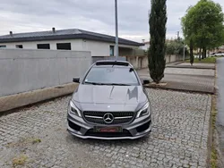 Cinza Usado 2015 Mercedes CLA220 AMG line Sedan | € 21.990
