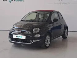 Preto Usado 2022 Fiat 500 Dolcevita Cabrios | € 14.900 (Preço justo)