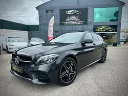 Cinza Usado 2021 Mercedes C300 AMG line Carrinha | € 33.990 (Preço justo)