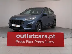 Azul escuro metalizado Usado 2022 Ford Kuga ST-Line SUV | € 19.950 (Bom preço)