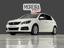 Branco Usado 2019 Peugeot 308 Active | € 14.999 (Preço justo)