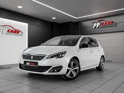 Branco Usado 2015 Peugeot 308 GT-line | € 13.950 (Preço justo)
