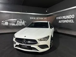 Branco Usado 2020 Mercedes CLA180 AMG line Sedan | € 26.990 (Bom preço)