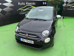 Preto Usado 2018 Fiat 500 Pop Citadino | € 10.500 (Preço justo)