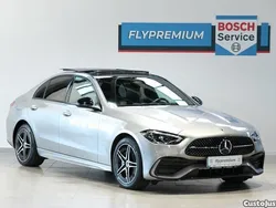 Cinza Usado 2024 Mercedes C300e AMG line | € 58.490 (Bom preço)