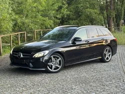 Preto Usado 2017 Mercedes C220 AMG line Carrinha | € 22.990