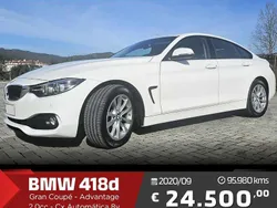 Branco Usado 2020 BMW 418 Coupé | € 24.500 (Preço justo)