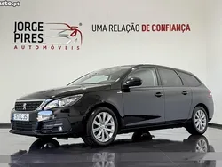 Preto Usado 2019 Peugeot 308 Style Carrinha | € 15.990 (Preço justo)