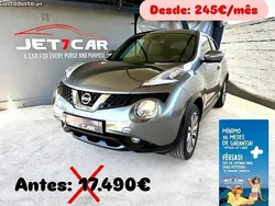 Cinza Usado 2017 Nissan Juke Tekna SUV | € 15.990 (Preço elevado)
