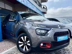 Cinzento Usado 2022 Citroën C3 PureTech Citadino | € 14.950 (Preço justo)