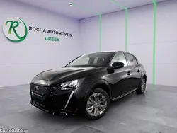 Preto Usado 2021 Peugeot e-208 Style Citadino | € 16.999 (Bom preço)
