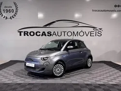 Cinzento Usado 2022 Fiat 500e | € 17.900 (Preço elevado)