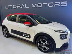 Branco Usado 2022 Citroën C3 PureTech Citadino | € 12.750 (Bom preço)
