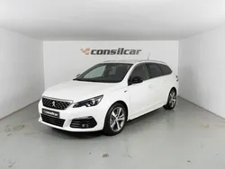 Branco Usado 2021 Peugeot 308 GT-line Carrinha | € 13.980 (Bom preço)
