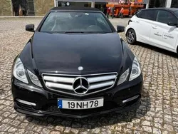 Preto Usado 2012 Mercedes E220 Cabrios | € 21.500 (Preço justo)