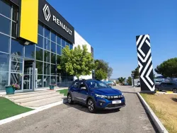 Azul Usado 2023 Dacia Sandero Citadino | € 16.850 (Preço justo)