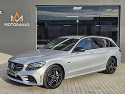 Cinza Usado 2021 Mercedes C300 AMG line Carrinha | € 34.500 (Preço justo)