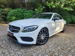 Branco Usado 2017 Mercedes C220 Coupé | € 33.450