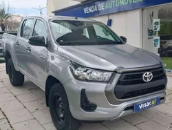 Cinza Usado 2021 Toyota HiLux Pickup | € 35.900 (Caro)