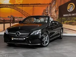 Preto Usado 2017 Mercedes C250 AMG line Coupé | € 35.900