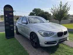 Cinza prata Usado 2014 BMW 116 Sport Line Citadino | € 12.900 (Preço justo)