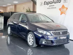 Azul Usado 2019 Peugeot 308 Style Carrinha | € 14.500 (Preço justo)