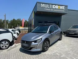 Cinza Usado 2022 Peugeot e-208 GT-line Citadino | € 18.900 (Bom preço)