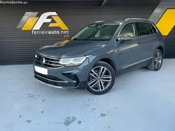 Cinza Usado 2021 VW Tiguan Exclusive SUV | € 32.500 (Preço justo)