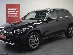 Preto Usado 2022 Mercedes GLC300e SUV | € 49.500 (Bom preço)