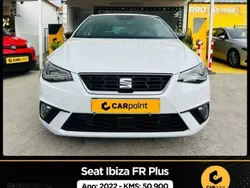 Branco Usado 2022 Seat Ibiza FR Citadino | € 21.900 (Caro)