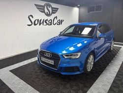 Azul Usado 2019 Audi A3 S-Line Sedan | € 18.990 (Preço elevado)