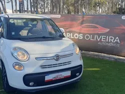 Branco glaciar Usado 2015 Fiat 500L Pop Star Monovolume | € 8.750 (Preço justo)