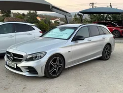 Cinza Usado 2021 Mercedes C300 AMG line Carrinha | € 29.990 (Bom preço)