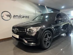 Preto Usado 2021 Mercedes GLC300 AMG SUV | € 47.900 (Preço justo)