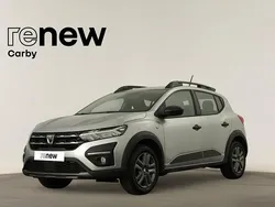 Cinzento Usado 2021 Dacia Sandero Essentiel Citadino | € 12.990 (Preço justo)