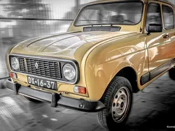 Amarelo Usado 1990 Renault R4 | € 6.500
