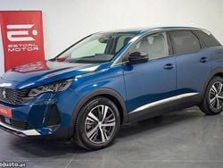 Azul Usado 2022 Peugeot 3008 Allure SUV | € 25.950 (Preço justo)