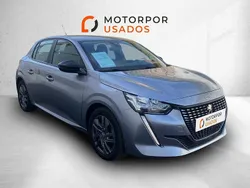 Cinza Usado 2022 Peugeot 208 Citadino | € 15.900 (Bom preço)