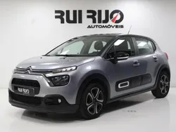 Cinza Usado 2022 Citroën C3 Feel Citadino | € 13.500 (Preço justo)