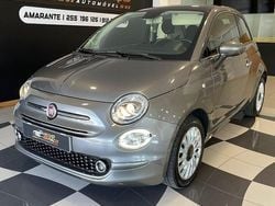 Cinza Usado 2018 Fiat 500 Lounge Citadino | € 12.500 (Preço justo)