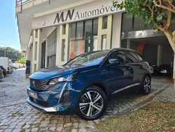 Azul Usado 2021 Peugeot 3008 Allure SUV | € 23.950 (Bom preço)