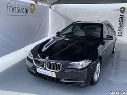 Preto Usado 2015 BMW 520 Luxury Line Sedan | € 18.990 (Preço justo)