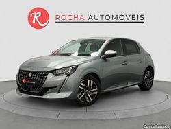 Cinza Usado 2021 Peugeot 208 Active Citadino | € 12.889 (Bom preço)