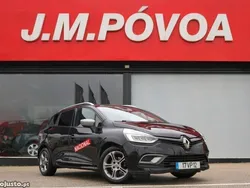 Preto Usado 2018 Renault Clio GrandTour GT-Line Carrinha | € 12.990 (Preço justo)